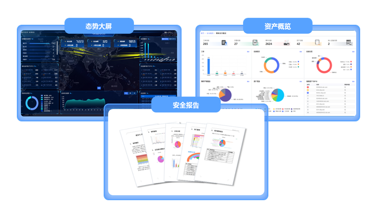 安全态势呈现及定期安全报告
